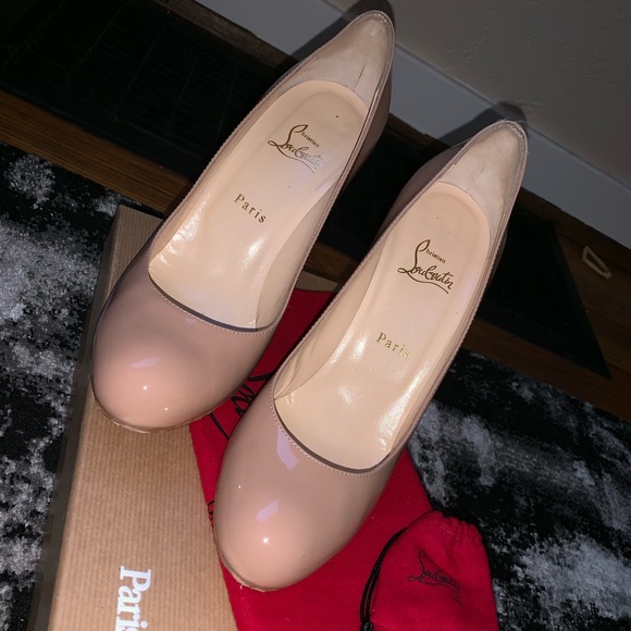 Christian louboutin simple pump 100 patent calf - Picture 2 of 6